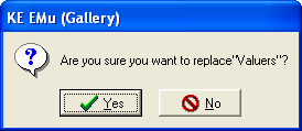 Replace prompt